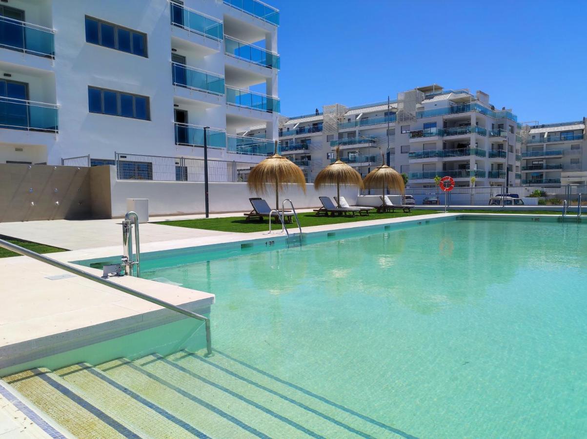 Espectacular Apartamento en primera linea de playa Torrox Exterior foto